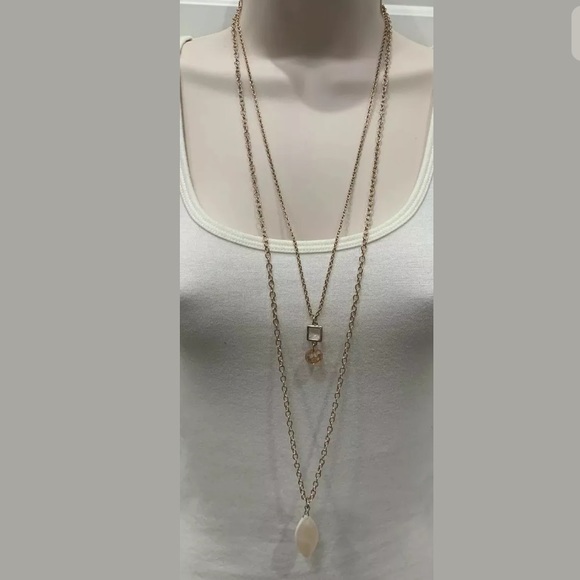 Premier Designs Jewelry - Premier Designs BLUSH Necklace Rose Gold 2-Pieces